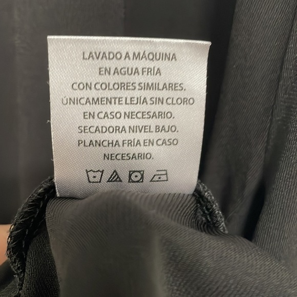 Textile Elizabeth and James Black Sleeveless Elle Long Maxi Dress SM Scoop Neck - Picture 4 of 7